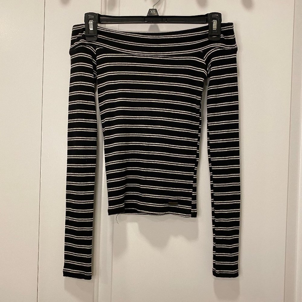 off the shoulder long sleeve
